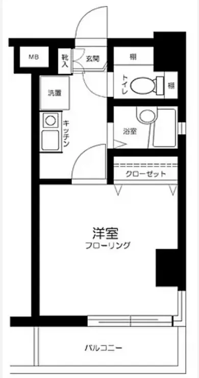 菱和パレス明大前 5階階 間取り