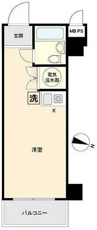 ライオンズマンション横浜 5階階 間取り
