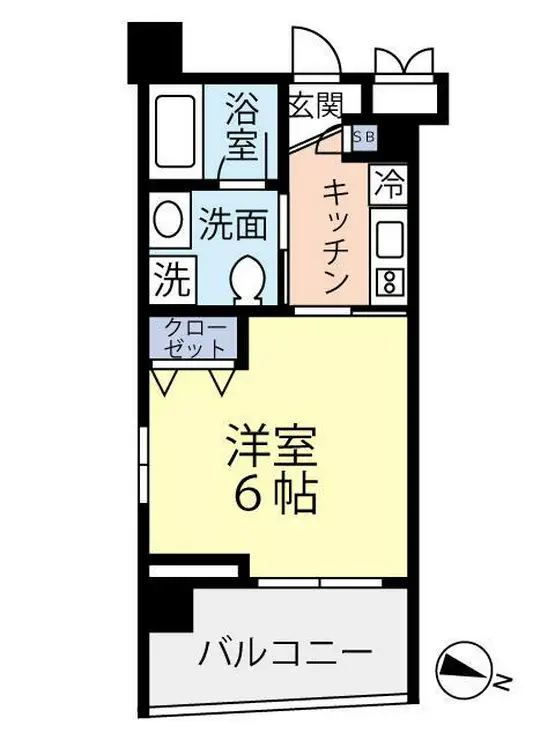 グランヴァンラクシス東大島 7階階 間取り