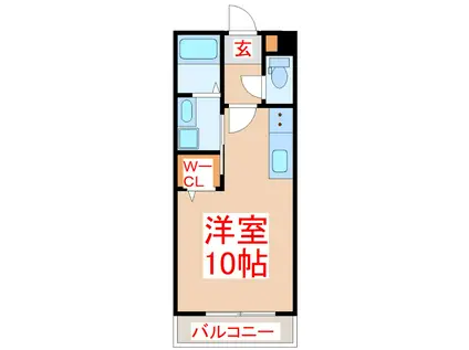 A.REK SHIROYAMA(ワンルーム/5階)の間取り写真