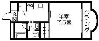 アビタシオンM(1K/2階)の間取り写真