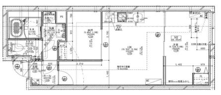 HW.HILLS 東日暮里II(1SLDK/5階)の間取り写真