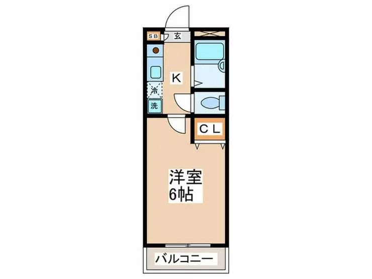 エトワール永山 1階階 間取り