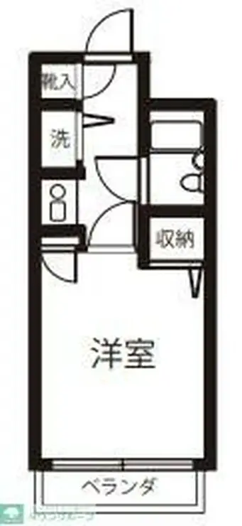 スカイコート宮崎台第2 2階階 間取り