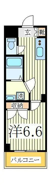 トレランス 3階階 間取り