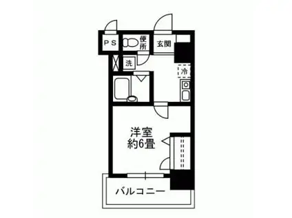 EMPEREUR BETON TOKYO アンプルールべトントウキョウ(1K/5階)の間取り写真