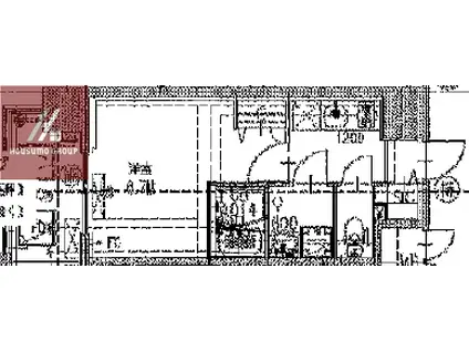 ワールドアイ大阪イースト CITY(1K/4階)の間取り写真