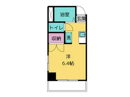 エトワール栄(ワンルーム/3階)の間取り写真