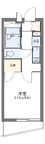 レオパレス久保吉(1K/2階)の間取り写真