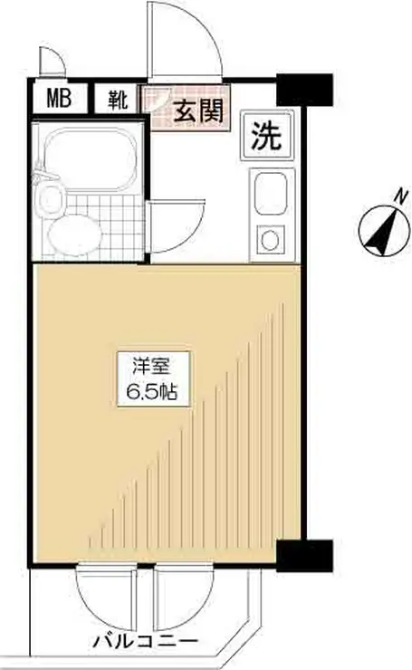 フォルムトミノ吉祥寺 2階階 間取り