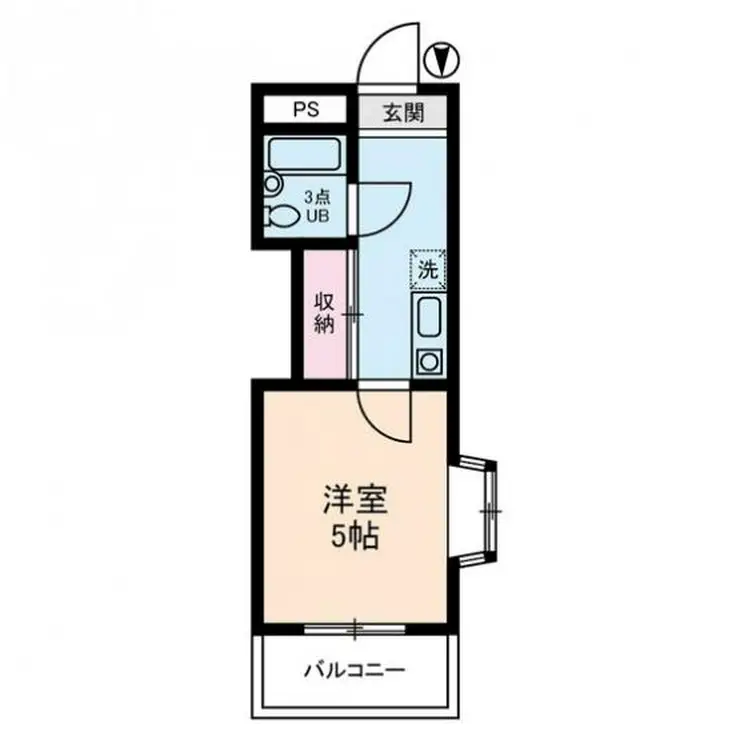 グローイングシティー大和田 3階階 間取り