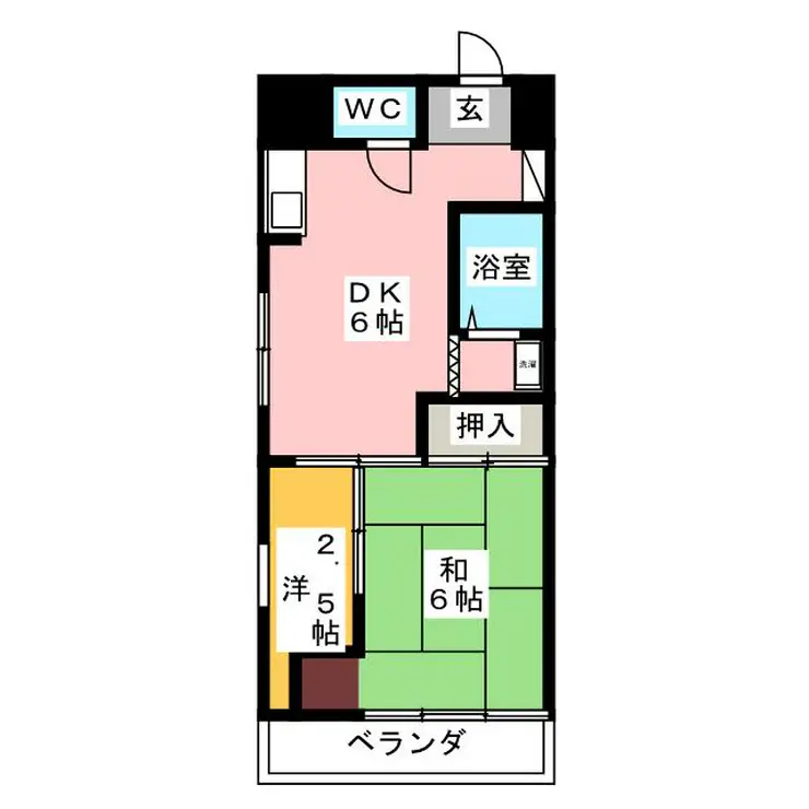 08アルカディア 4階階 間取り