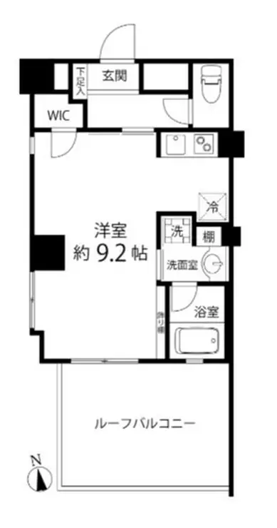 デュオステージ白金高輪 6階階 間取り