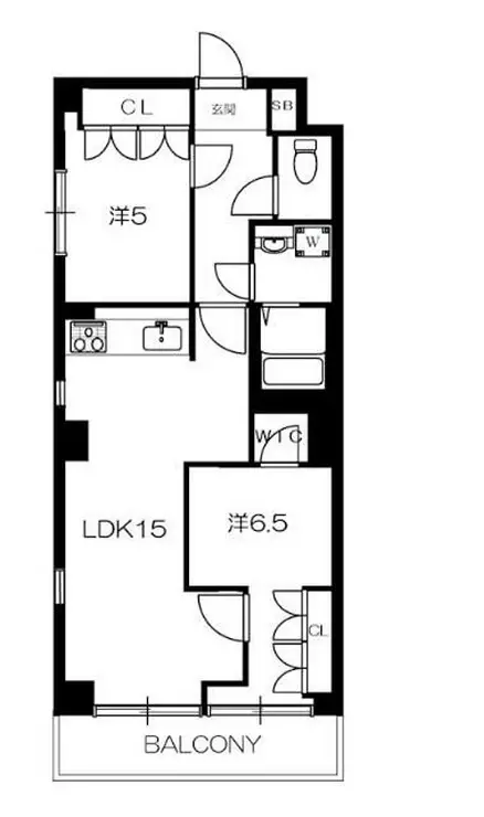 アトゥレ柿の木坂 4階階 間取り