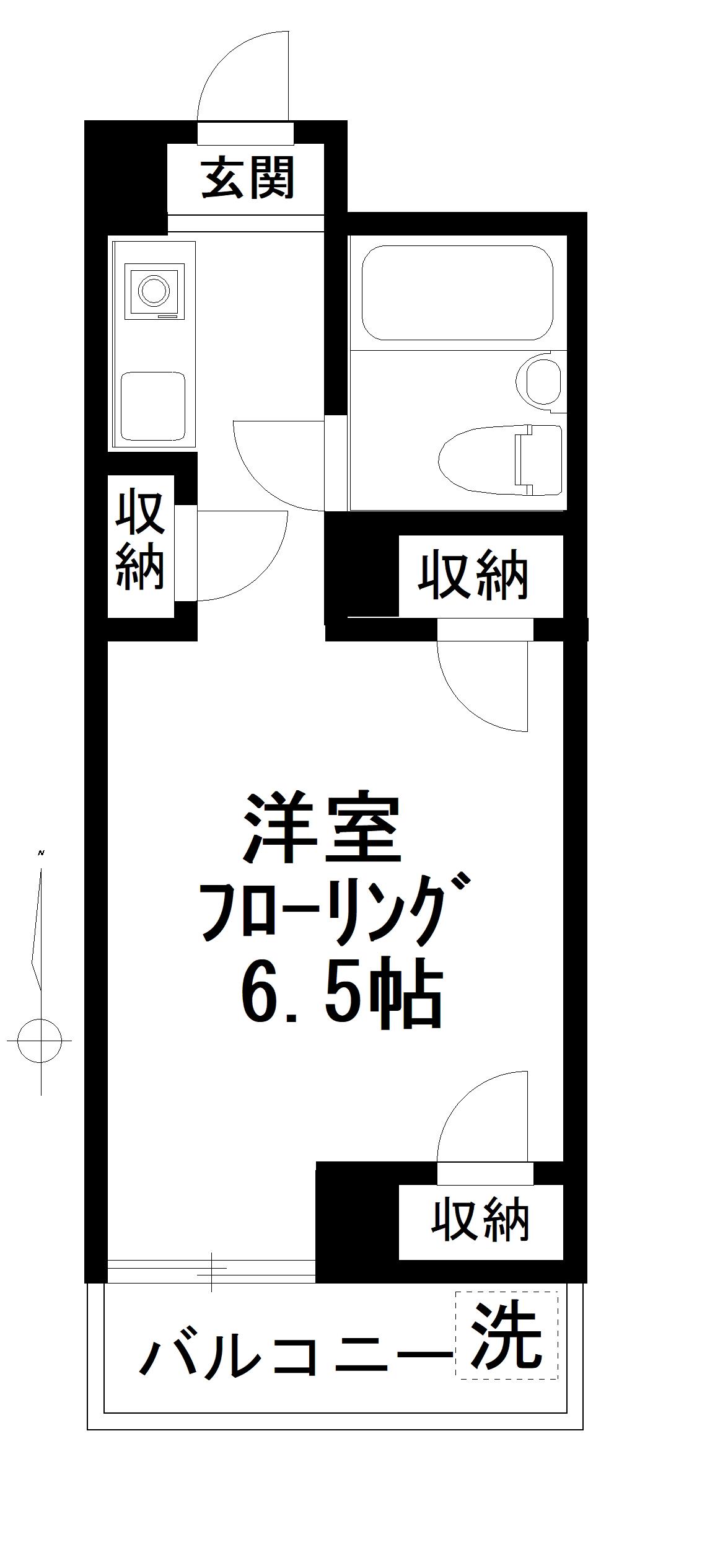 PRIMO(1K/3階)の間取り写真