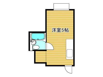 ラパンジール都島(ワンルーム/8階)の間取り写真