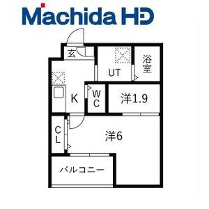 大浜北町シーエム・シス(2K/3階)の間取り写真