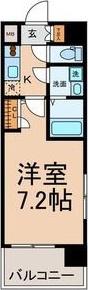 UURコート名古屋名駅(1K/10階)の間取り写真