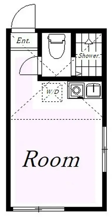 ユナイト本牧ロジータの瞳 1階階 間取り