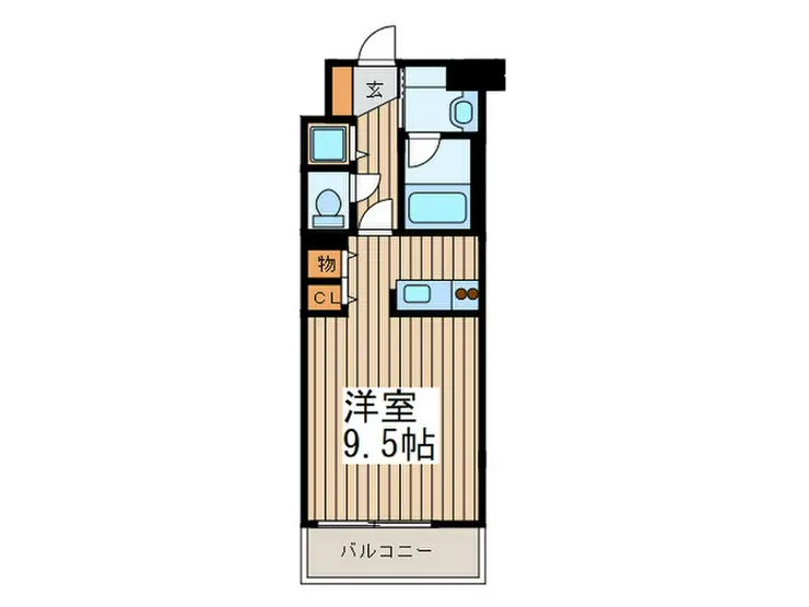 フラリッシュ東大成 4階階 間取り
