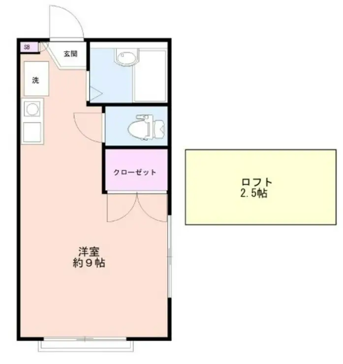 モンテクール清瀬イースト 2階階 間取り
