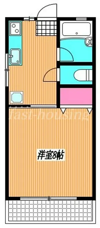 ハイムミネ 1階階 間取り