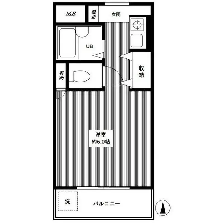 グロワール 2階階 間取り