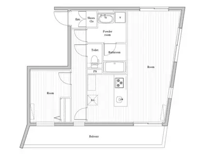 EDIT文京千石II(1LDK/5階)の間取り写真