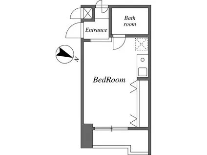 グランベル祖師谷(ワンルーム/3階)の間取り写真