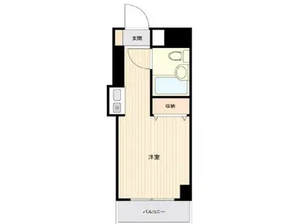 トップ東高円寺(ワンルーム/2階)の間取り写真