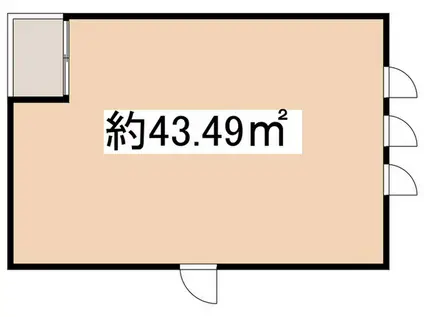 AK BLD.XI(ワンルーム/3階)の間取り写真