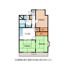 グランドハイツ森山(3DK/3階)の間取り写真