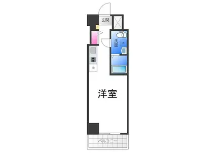VITA NUOVA 堺(ワンルーム/8階)の間取り写真
