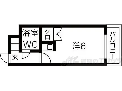 みつもとARRAY(ワンルーム/4階)の間取り写真