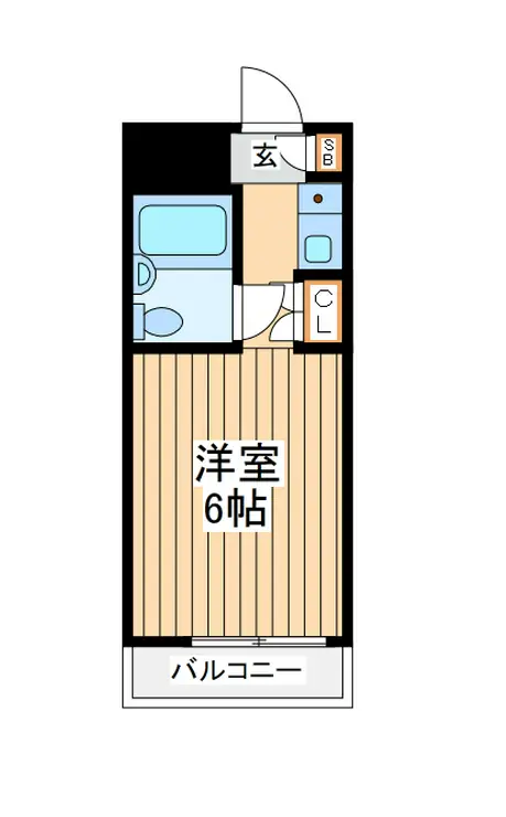 レジェンド調布 2階階 間取り
