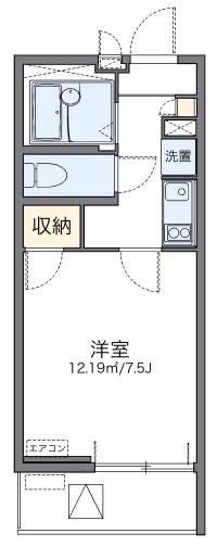 レオネクスト御影本町(1K/4階)の間取り写真