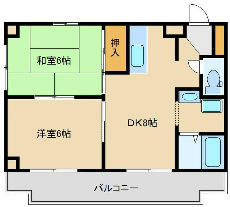 サンフォレスト梶ヶ谷 4階階 間取り