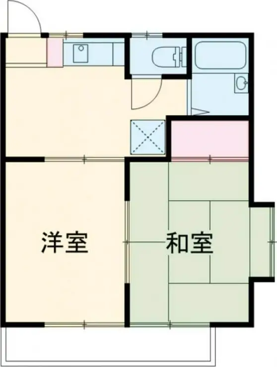 ヴィラ金森 2階階 間取り