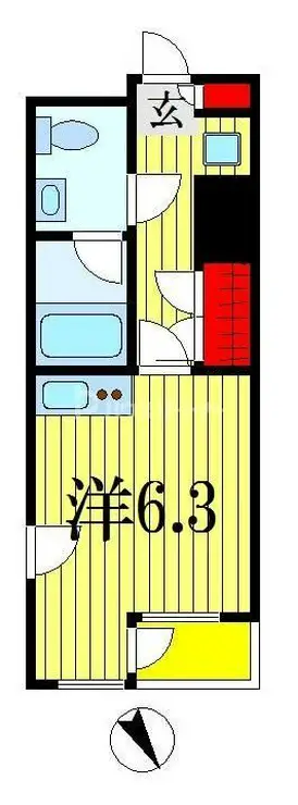 SEASCAPE千葉みなと 6階階 間取り