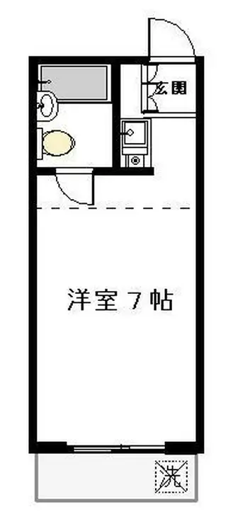 桑島ビル 2階階 間取り