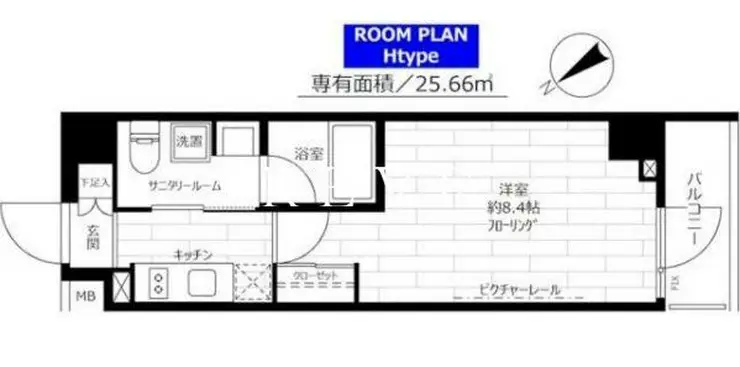 ステージグランデ茅場町 6階階 間取り