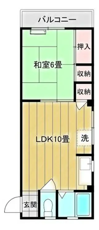 アールマンション 1階階 間取り