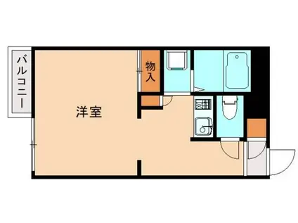 レオパレス幸神(1K/1階)の間取り写真