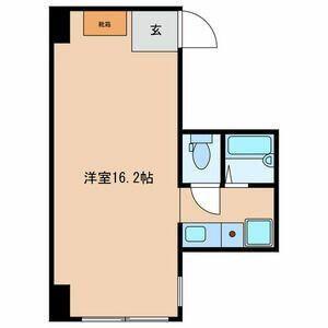 レクス室町(ワンルーム/10階)の間取り写真