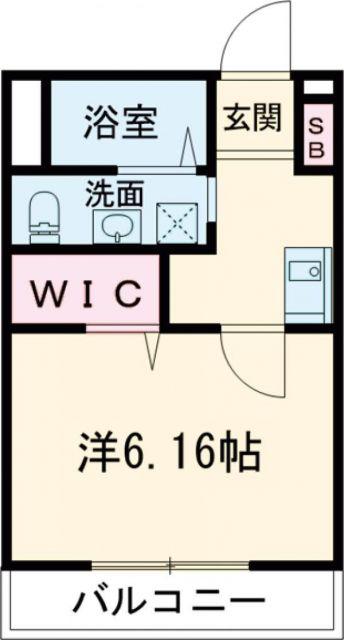 MSスクエア香里園(1K/3階)の間取り写真