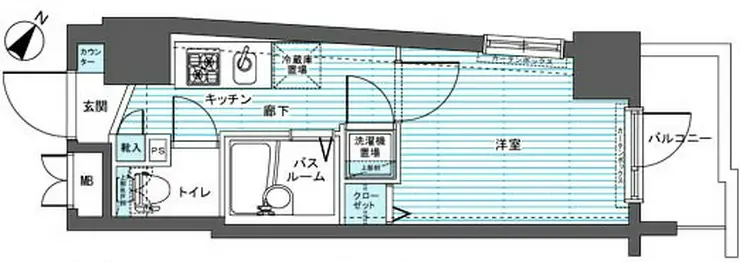 トーシンフェニックス下目黒 12階階 間取り