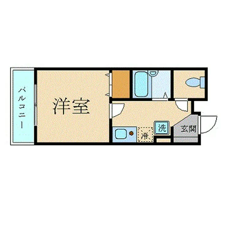 プレール九段 1階階 間取り