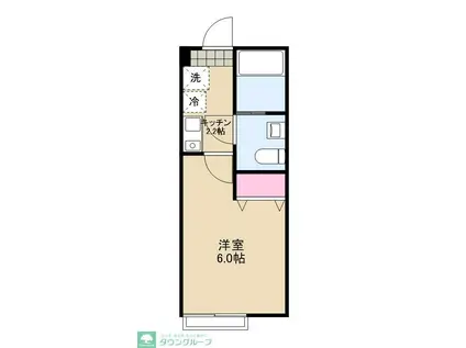 高石4丁目計画(1K/2階)の間取り写真