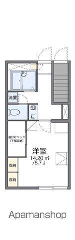 レオパレス火切塚(1K/1階)の間取り写真