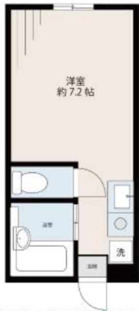 アイプロパレス堀切菖蒲園(ワンルーム/1階)の間取り写真